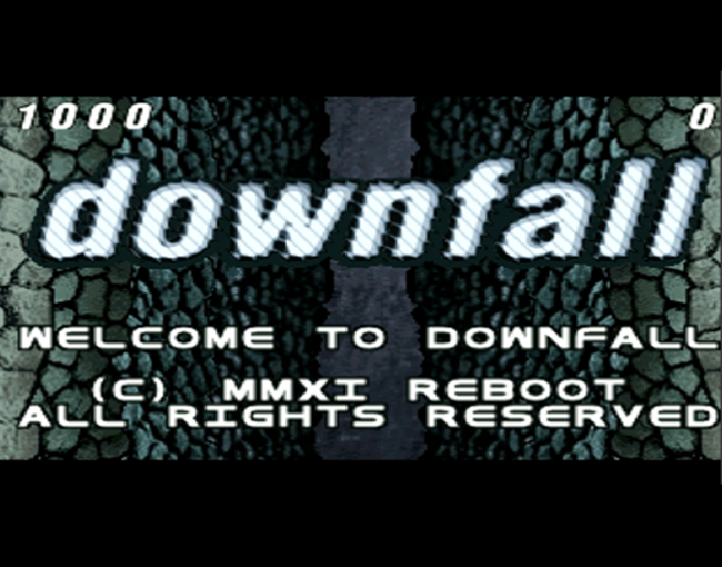 Downfall atari screenshot